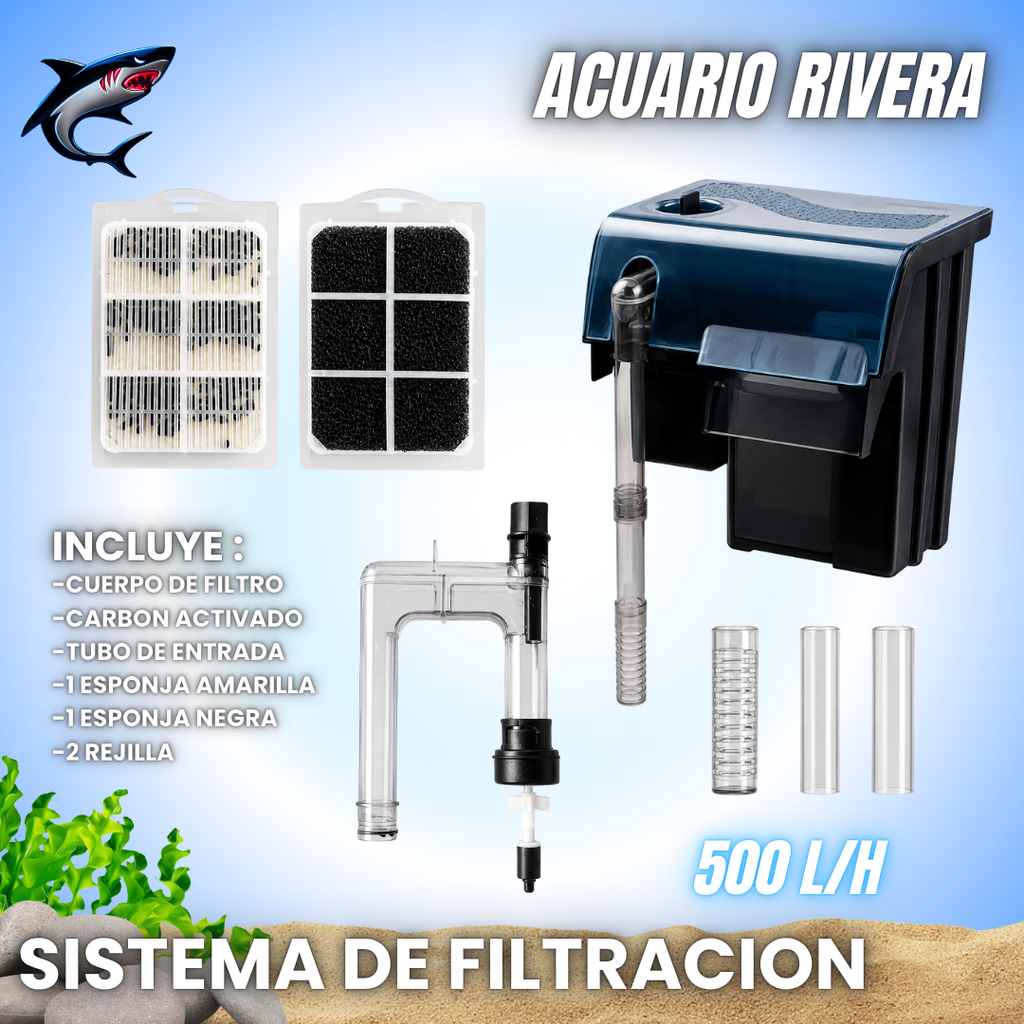 Filtro de Cascada 500 l/h
